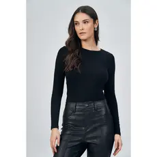 Blusa Feminina Manga Longa Acostamento Act Moda feminina Acostamento Feminina
