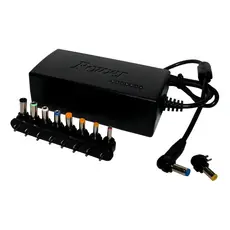 Carregador Universal Notebook Knup 96w Com 8 Plugs E Tensão Ajustável Bivolt