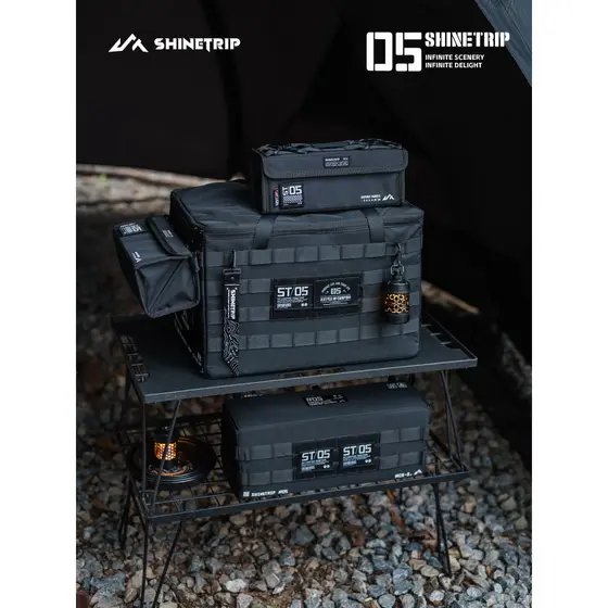 ShineTrip ShineTrip Outdoor 05 Series Tactical Magic Group Bolsa Exterior Bolsa Grande Capacidade Expansão Divisória Arm