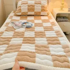 W inverno cama cobertor de lã colcha Extra grosso cobertor de pelúcia cobertor de cama grosso quente tapete de pelúcia d