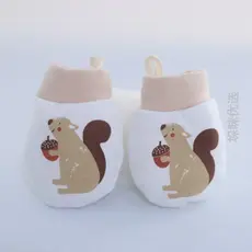 Bebê recém-nascido luvas Anti-risco inverno bebê rendas de um ano de idade criança bonito forro de lã rastejando inverno