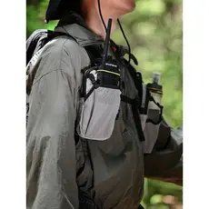 Mochila ao ar livre alça de ombro saco do telefone móvel saco caminhadas mochila extensão acessório saco de armazenament