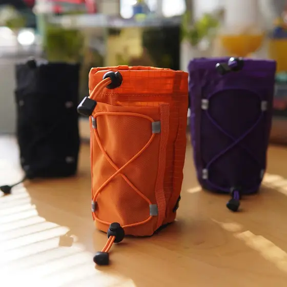 Caminhadas ao ar livre isolamento garrafa de água saco mochila extensão acessórios garrafa de água Mineral saco de armaz