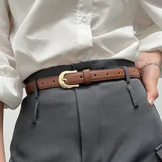2025 novo estilo senhoras decoração All-Match cinto High-End Design nicho estilo feminino com Jeans cinto na moda ins