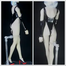 Estoque pronto 1/6 roupas de soldado feminino Neil 2B Miss Sister Fan maiô adequado para corpo emborrachado