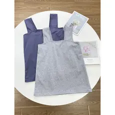A3 japonês único estilo Casual colete ~ pedido externo 25 verão novo estilo prático sem mangas pescoço quadrado camiseta