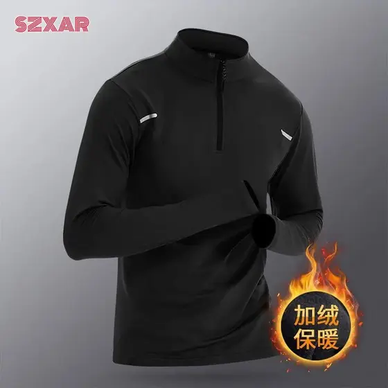 Treinamento esportivo americano roupas de secagem rápida camiseta masculina pista campo roupas de Fitness de manga compr