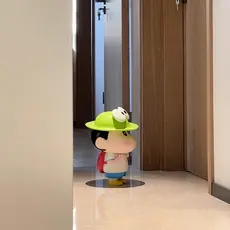 Sapo Crayon Shin-Chan Enfeites de entrada Enfeites de entrada Sala de estar Decoração de mesa Cabine de TV