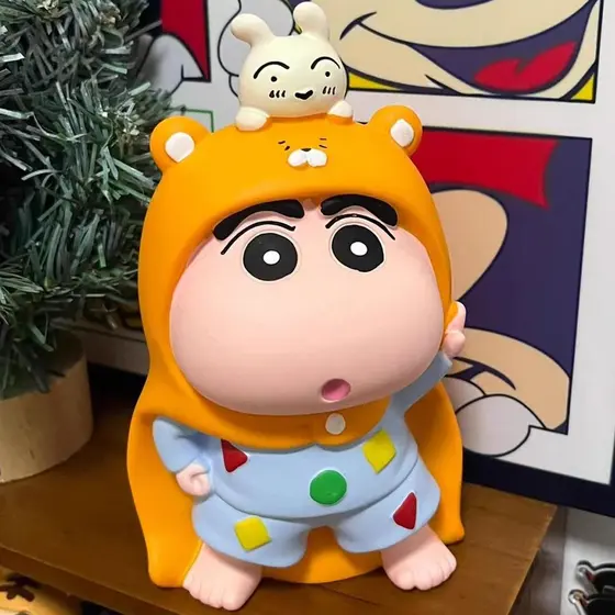 Crayon Shin-Chan cofrinho menino grande cofrinho resistente a choques bonito crianças novo estilo não ornamentos