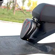 Assento infantil para motocicleta elétrica, Pedal dobrável dianteiro, bateria, carro, bebê, assento de segurança