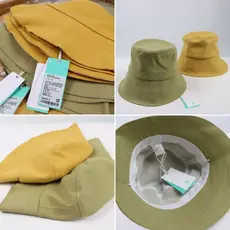 NOM * Premium Store End Order Senhoras Verão Mocha Estilo Desfiado Cúpula Algodão Protetor Solar Chapéu de Sol Balde Cha