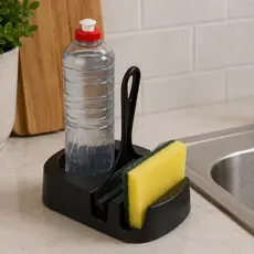 Kit Porta Detergente com Rodo de Pia – Organizador para Cozinha