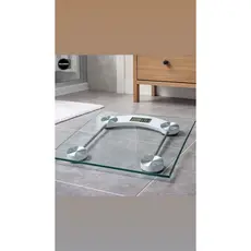 Balança Digital de Vidro Temperado com Visor LCD de Alta Precisão