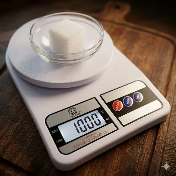 Balança Digital Eletrônica De Precisão 1g Ate 10kg Cor Branco