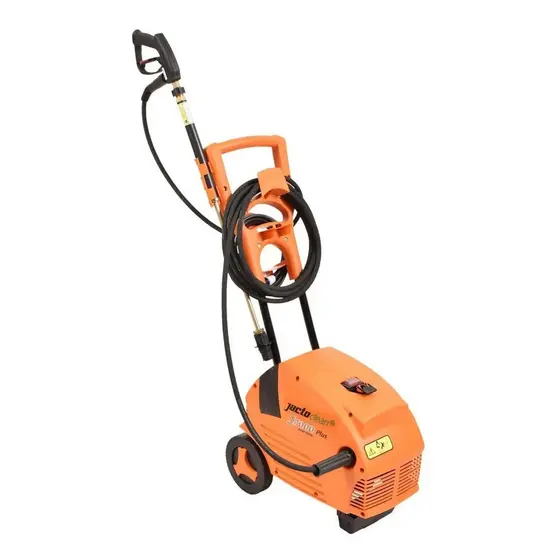 Lavadora de alta pressão JactoClean J7000 Plus laranja de 1.65kW com 134bar de pressão máxima - 60Hz