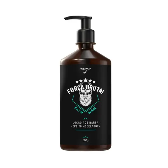 Balm para Barba FORÇA BRUTA – Hidratação, Controle e Crescimento Forte