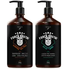 BALM PARA BARBA - FORÇA BRUTA + SHAVING, 500ml