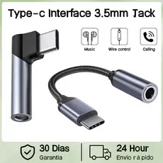 3.5 mm Jack AUX Para USB C Cabo Adaptador 3.5 Conversor De Áudio Fone De Ouvido Com DAC
