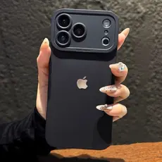 Capa De Silicone Simples Para iPhone 17 Pro Max 13 11 17Air 16 15 14 12 11 Xs XR 7 8 Plus Macia Fosca CHOUDE5