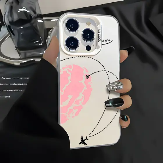 Estilo Premium Capa Capinha Para iPhone SE 7 8 14 15 16 Plus XS X XR 11 12 13 17 Air Pro Max Não Amarela Amortiguação