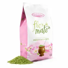 Erva Mate Chimarrão Schneider 500g Menta Flores e Chás