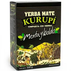 Erva Mate Tereré Com Menta e Boldo Kurupi De 500g