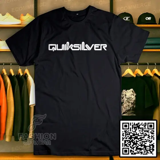 Camiseta Masculina Básica Quiksilver Line Skate Streetwear Camisa T-shirt Unisex Algodão