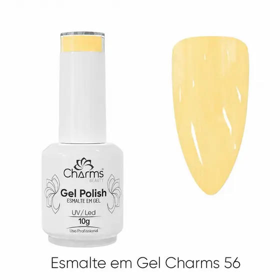 Esmalte em Gel Charms Beauty (Gel Polish) 10ml ANVISA – Cor #56