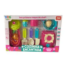 Kit Cozinha Brinquedo Infantil Utensilios Plastico Educativo Pretend Play Jogos Criativos