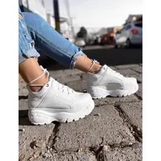 Tenis Buffalo Calçado STARFASHION Chunky Plataforma Feminino Flatforms Sneaker Lançamento
