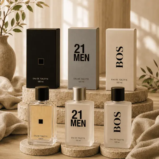 Kit 3 Perfumes Masculinos 100ml Presente Dia dos Pais