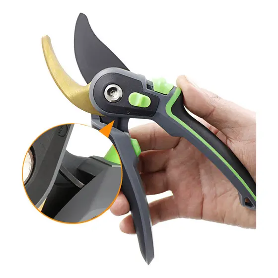 Tesoura de Poda Profissional Aço SK5 35mm - Resistente para Manutenção de Jardim e Grama