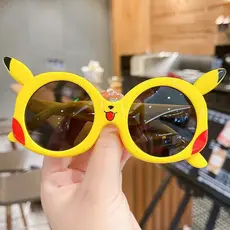 2026 novo estilo crianças dos desenhos animados Pikachu polarizado óculos de sol meninos meninas Anti-ultravioleta pára-