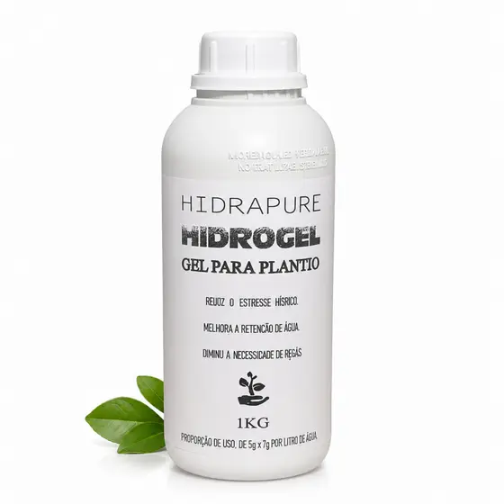 Hidrogel Gel Para Plantio 1kg Retentor De Água Para Vasos Hortas Jardins E Plantas