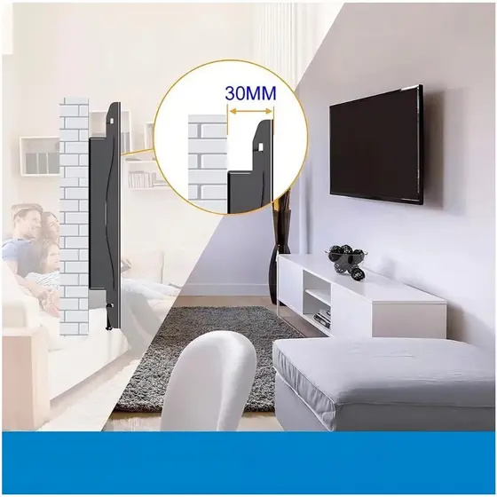 Kit 5 Suporte Tv Fixo Parede Universal Tvs 14 A 55 Polegadas seguro qualidade alta