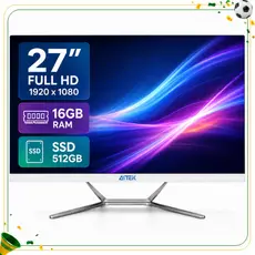 Computador All In One 27" Full HD Intel Core i5 16GB SSD 512GB WiFi para Empresas Home Office