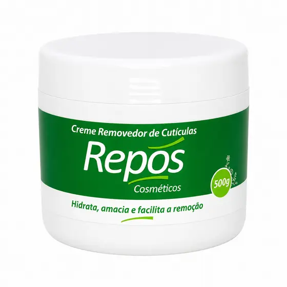 Creme Removedor de Cuticulas Repos 500G - Hidrata, Amacia e Facilita e remoção