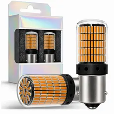 【Envio de São Paulo】Par Lâmpada 150 Leds 1156 Luz de Ré Canbus 44w Super Branca Forte Original Compatível Todos Veículos