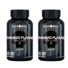 TERMOGÊNICO THERMO FLAME 60 CAPS - BLACK SKULL