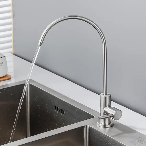 Torneira de três pontos, purificador de água de 3 pontos, aço inoxidável 304, acessórios para purificador de água de coz