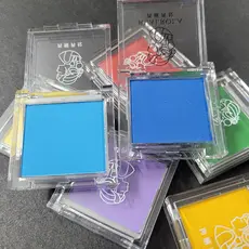 Klein azul sombra monocromática fosco pavão lago azul azeitona pele Haze paleta de sombras azul puro pequena paleta