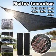 Tela Sombrite 30% UV Tela Sombrite 30% Para Horta Jardim Estufa Pergolado Piscina Decoração Até 10m