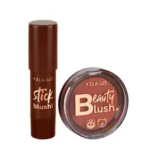 blush compacto vizzela, blush red mocha, blush marrom avermelhado, blush natural, maquiagem vizzela, blush com vitaminaE