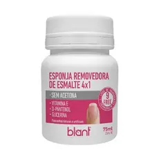 Esponja Removedora de Esmaltes 4x1 Blant – Remove Rápido, Hidrata e Protege as Unhas Sem Acetona