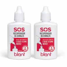 Kit 2 SOS Recuperador de Esmalte Blant – Restaura a Textura, o Brilho e a Fluidez dos Esmaltes x2
