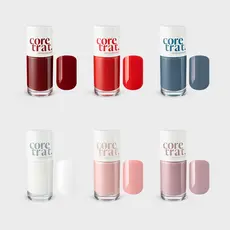 Kit 6 Esmaltes De Unha Efeito Gel Profissonal Blant