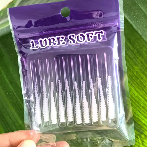 DUODUOYU 10 Pcs 0.3g/35mm AJING Isca Macia Rockfish Iscas De Pesca MINI Artificial Swimbaits Jig Lure Wobber Worm Tackle