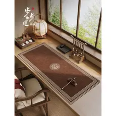 Novo estilo chinês cor de café caligrafia pintura escrita adesivo almofada protetora à prova d'água caligrafia almofada