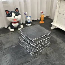 Tapete quadrado quarto espuma i espuma tapete de chão costura tapete de pelúcia sala de estar Tatami antiderrapante tape