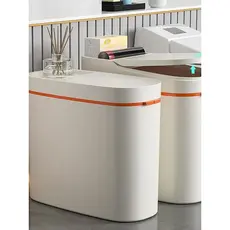 Lixeira com fenda, grande capacidade, banheiro, cozinha, novo estilo, banheiro grande, sala de estar com tampa, lata de 
